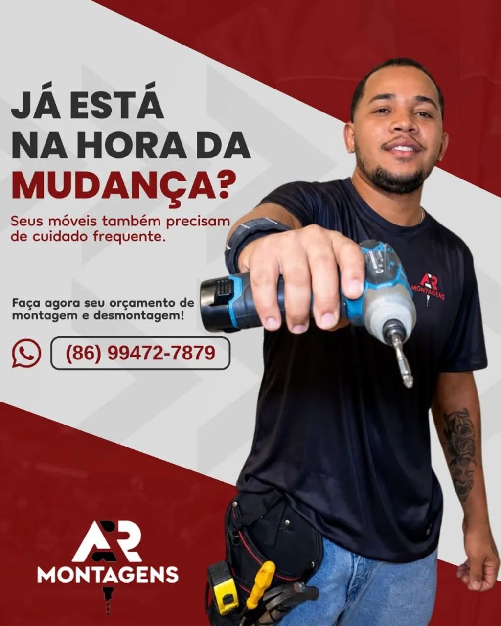 MONTADOR DE MÓVEIS PROFISSIONAL 