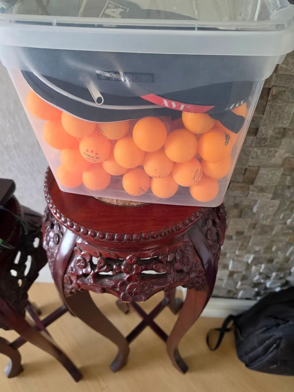 Bolas de tenis de mesa oficial usada