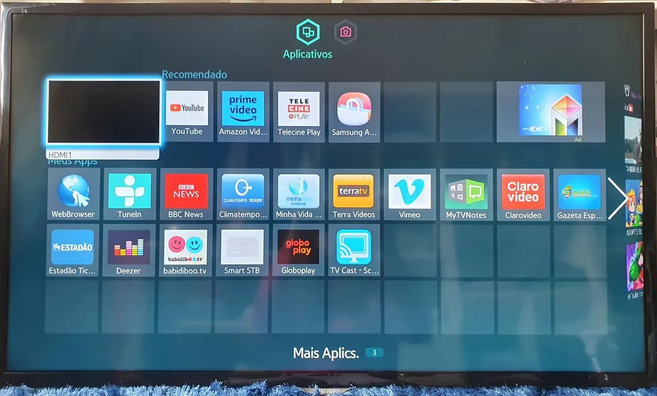 Smart TV Led Sansung 40 polegadas - Foto 2