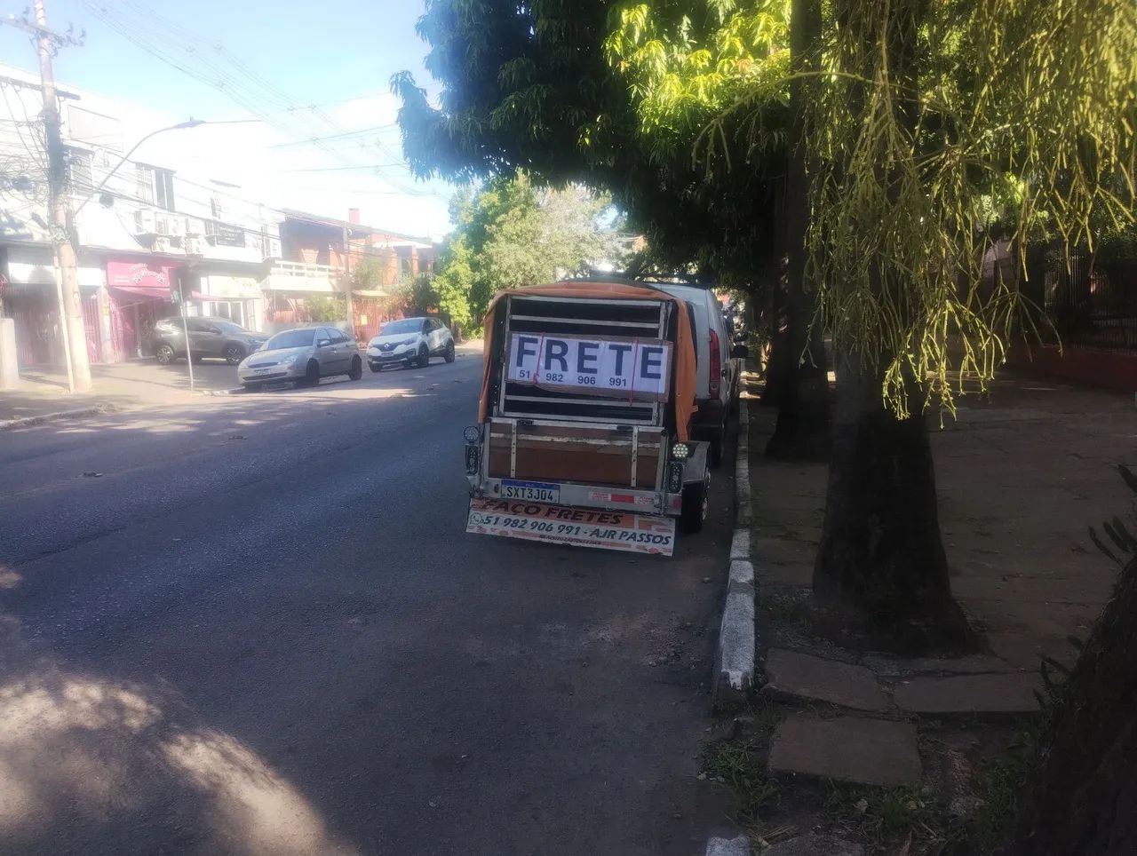 FRETE / CARRETO em camionete, rack e reboque - Foto 4