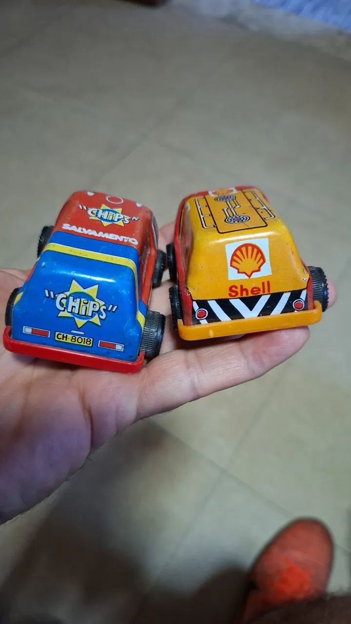 Par de carrinhos antigos déc 80 - Foto 3