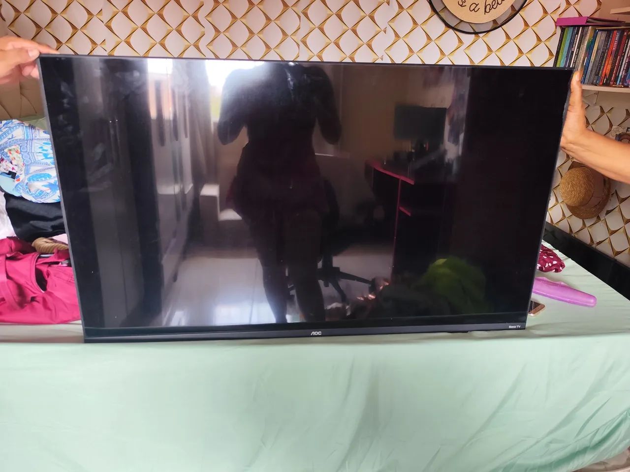 SmarTv AOC  Roku - 42 polegadas - Foto 2