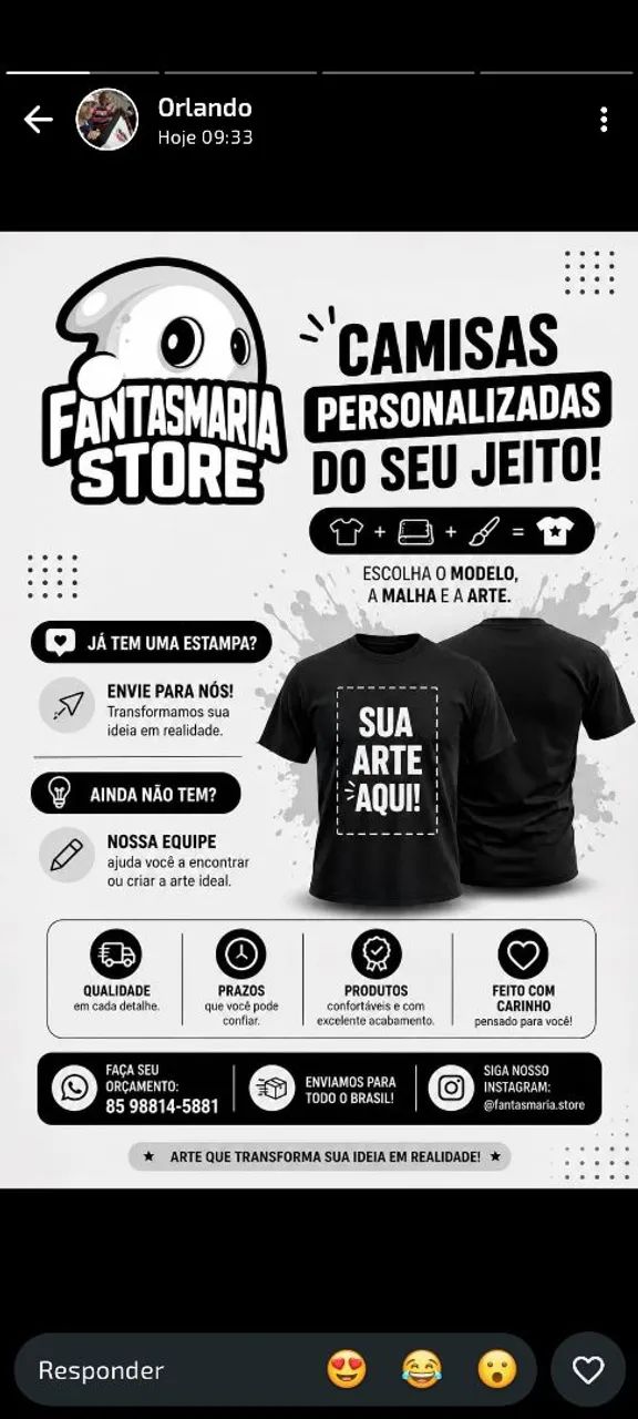 Camisas personalizadas