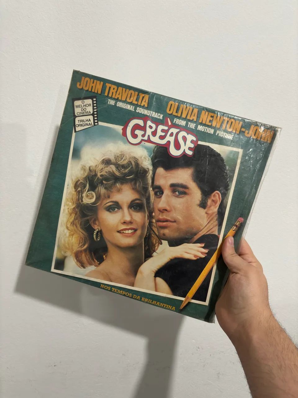 Vinil GREASE nos Tempos de Brilhantina 
