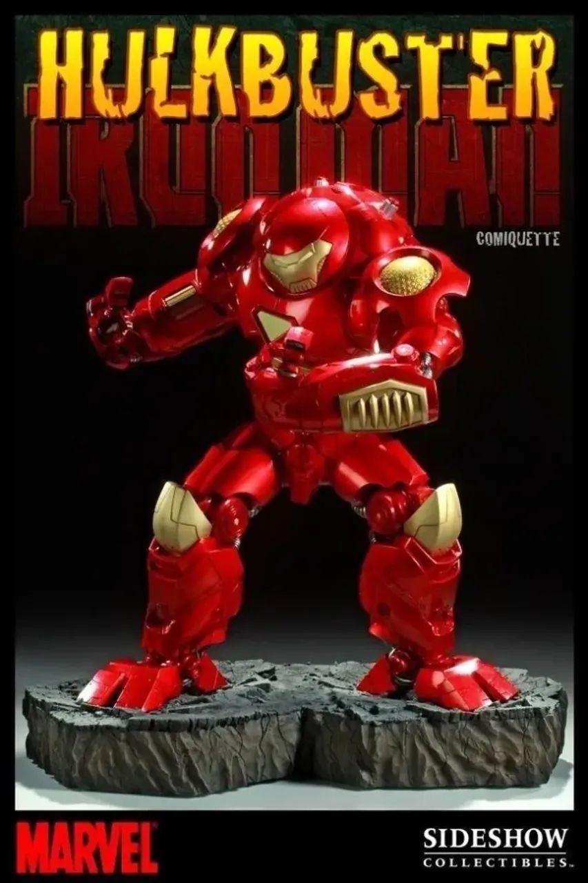 Hulkbuster Comiquette Exclusive - Marvel Sideshow - 70cm 1/4  - Foto 2