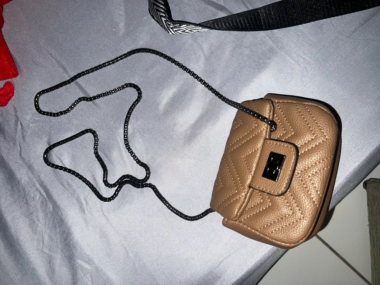 Bolsa mini marrom - Foto 2