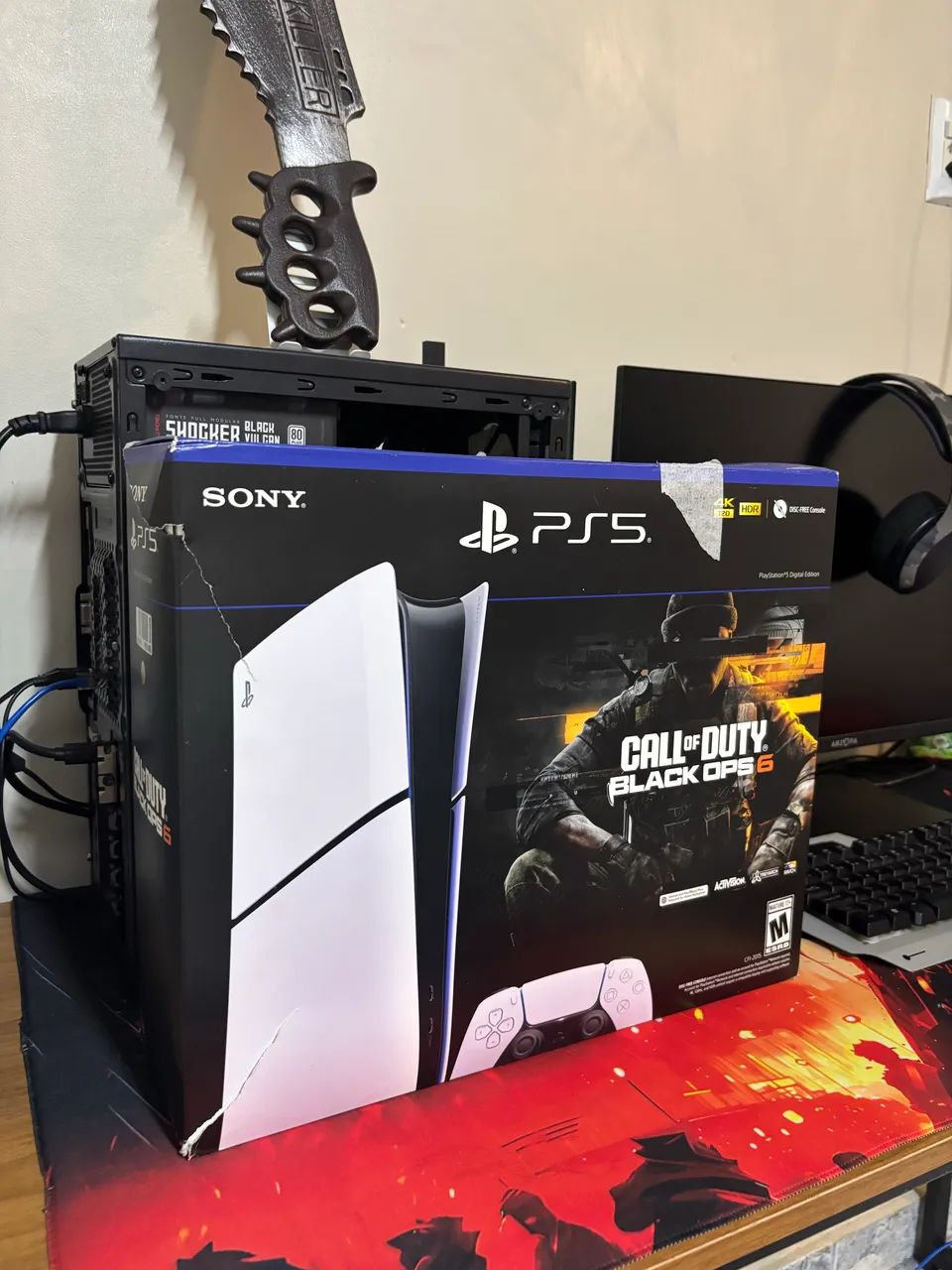 PS5 1TERA COM HEADSET  - Foto 3
