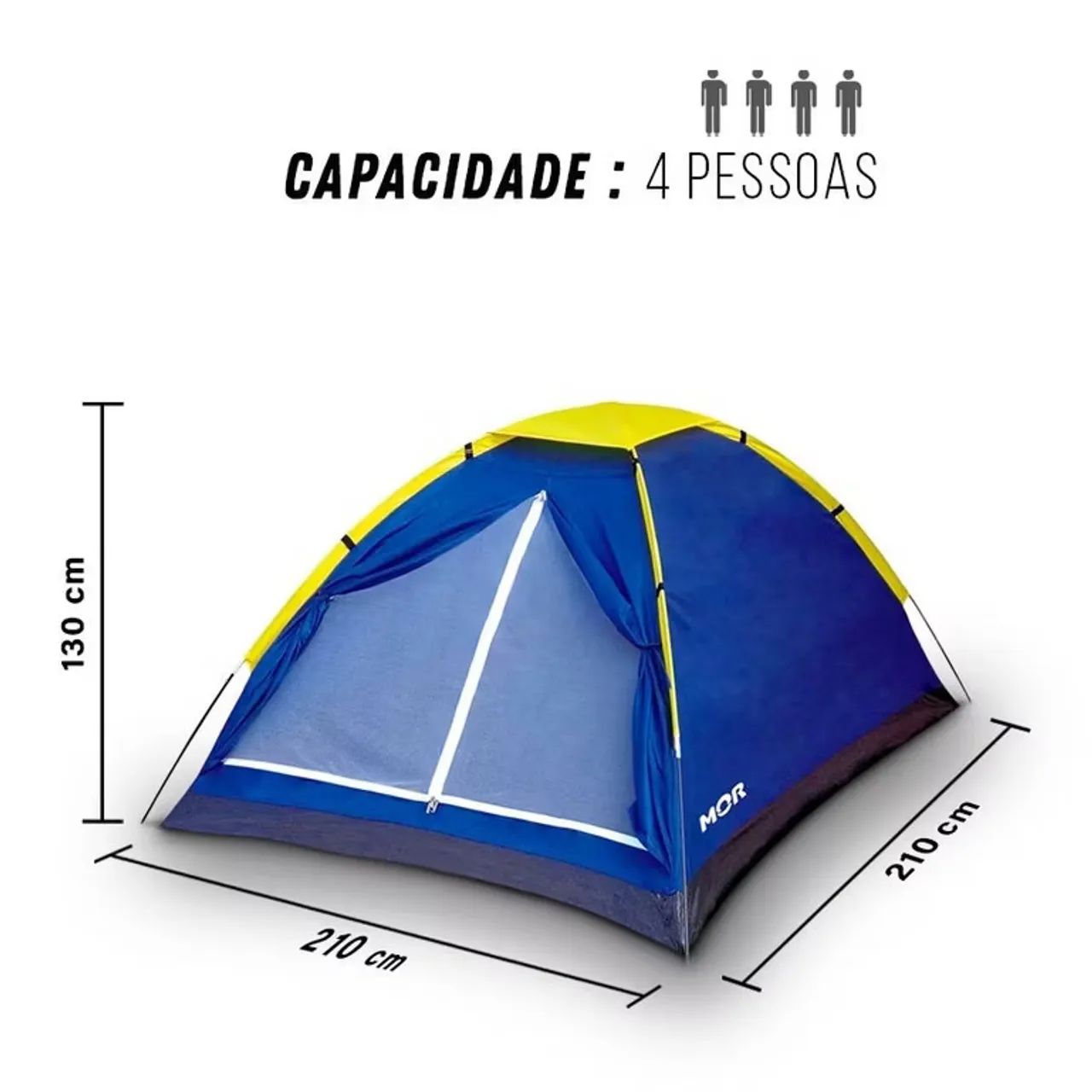 Barraca de Camping para 4 pessoas  - Foto 4