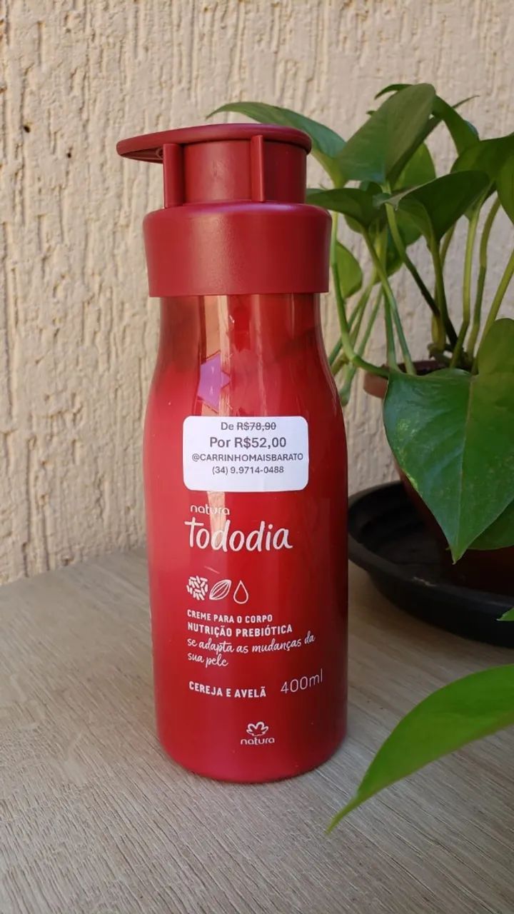 Creme Hidratante Corporal Natura Tododia - Foto 2