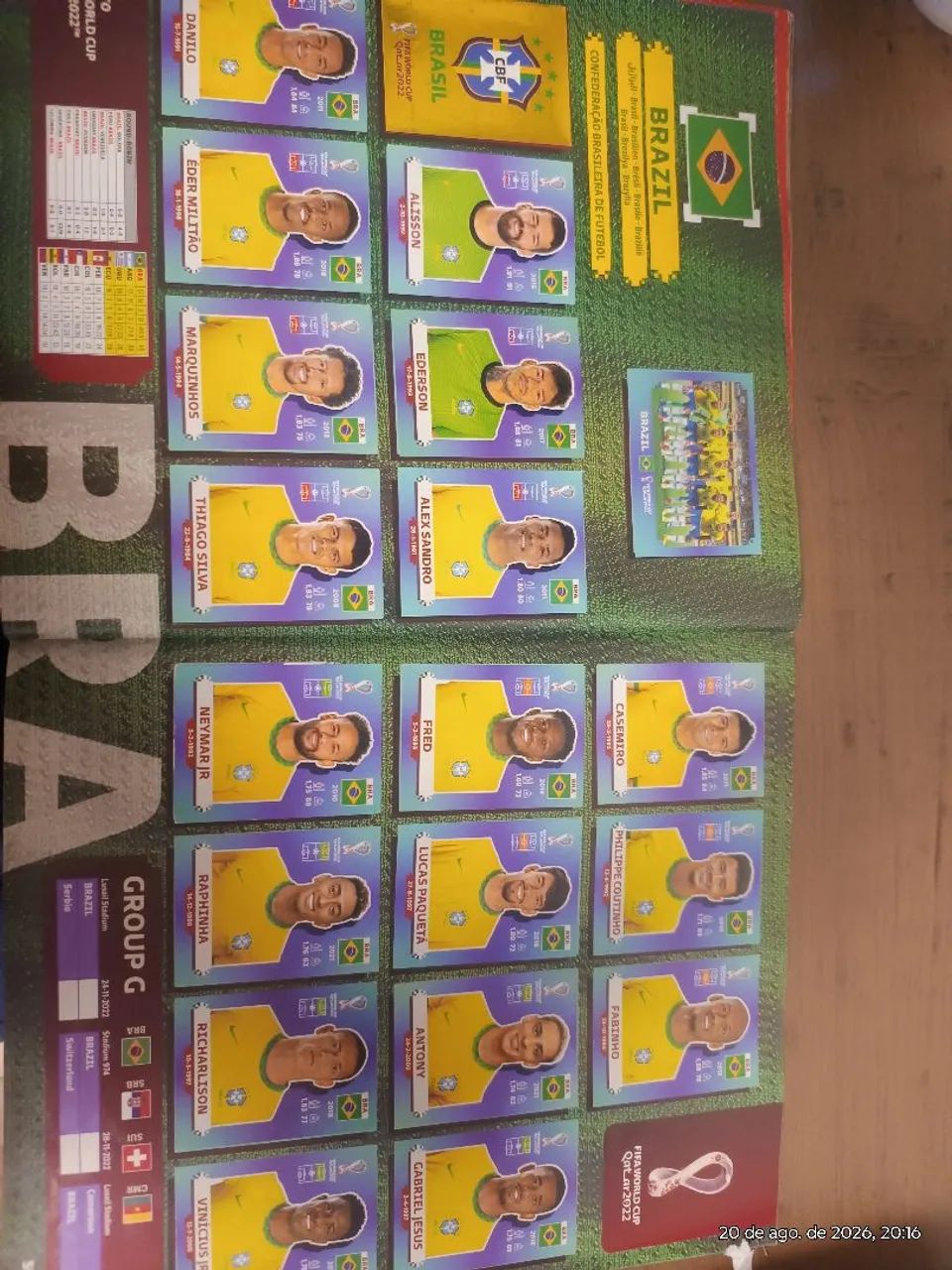 Álbum copa do mundo 2022 completo - Foto 2