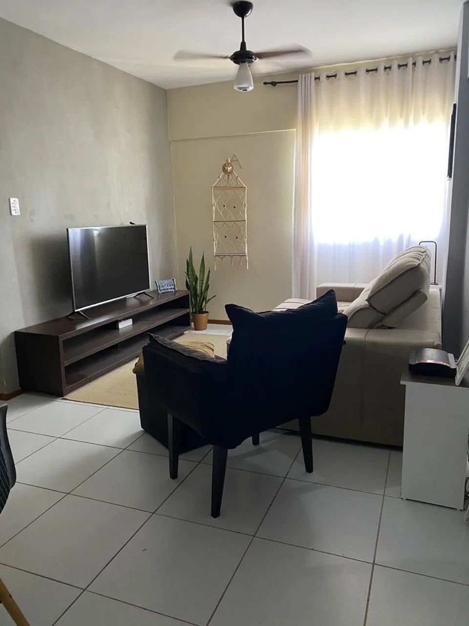 Quarto e Sala Mobiliado com Vista Mar, Cruz das Alma, R$ 2.700