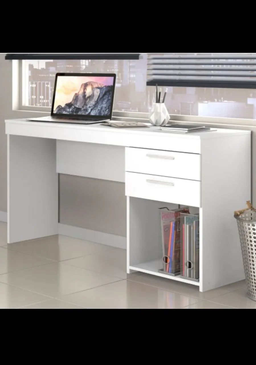 Mesa escrivaninha nova na oferta entrego 