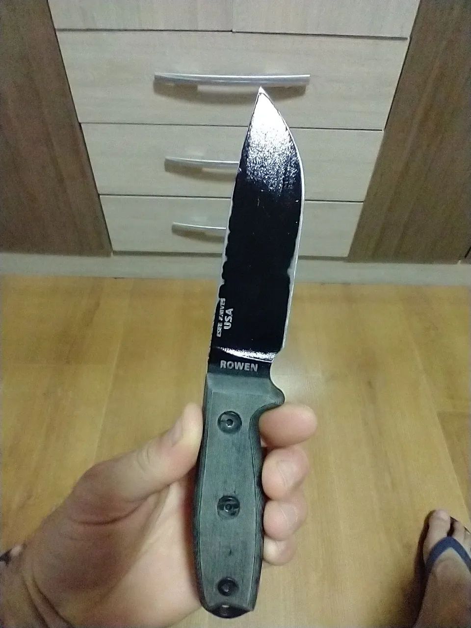 faca marca : esee knives modelo 4   - Foto 5