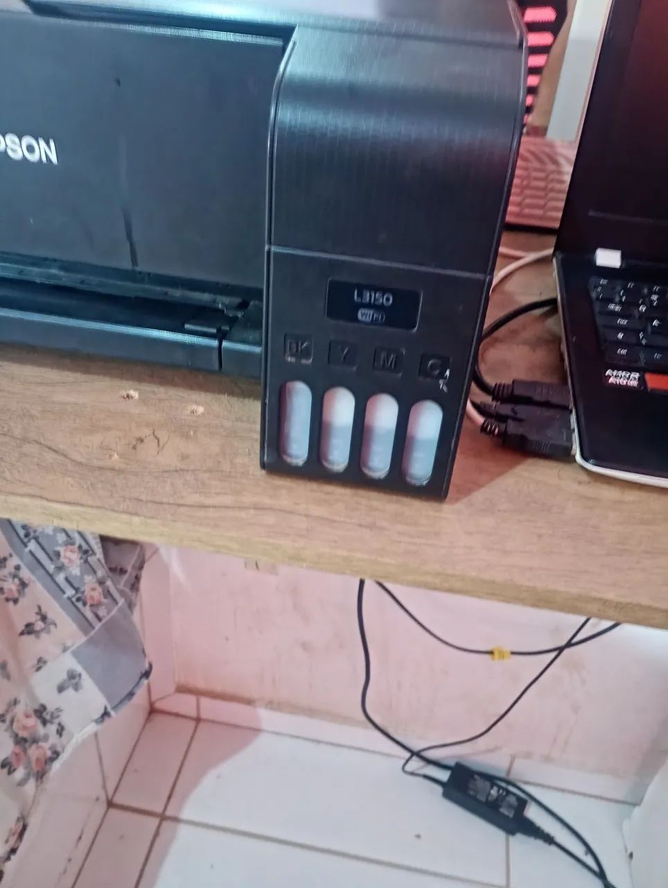 Vendo notebook acer AspireE15 e impressora L3150 - Foto 4