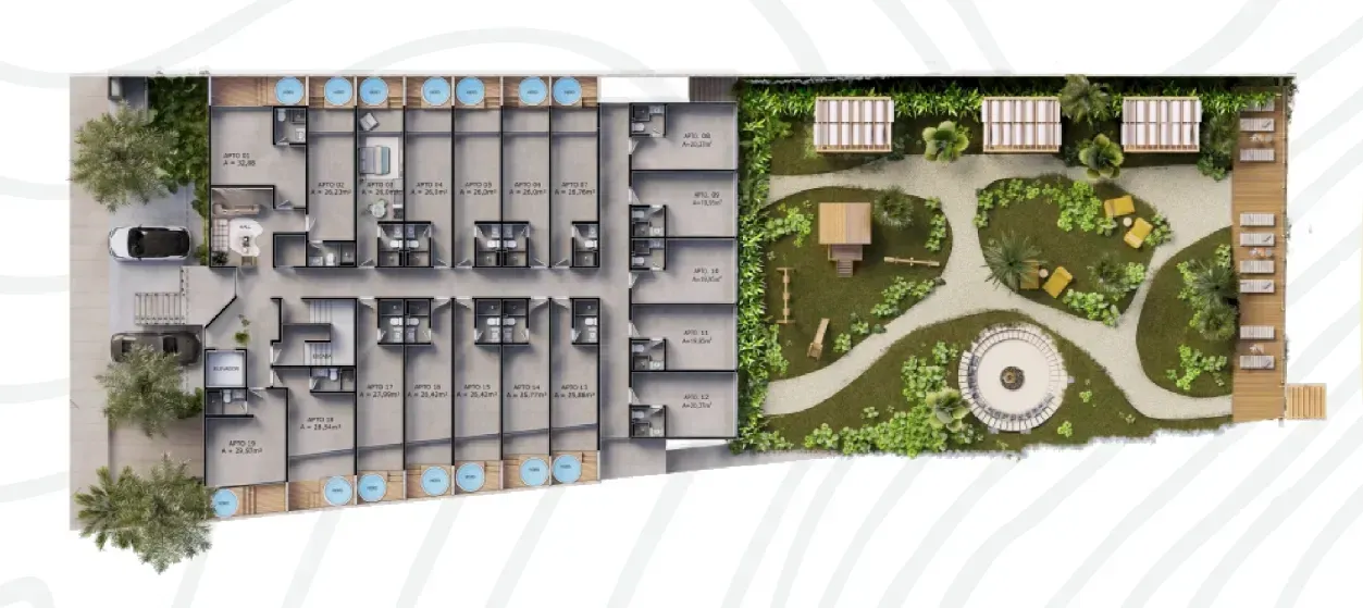PLANTA 26m²