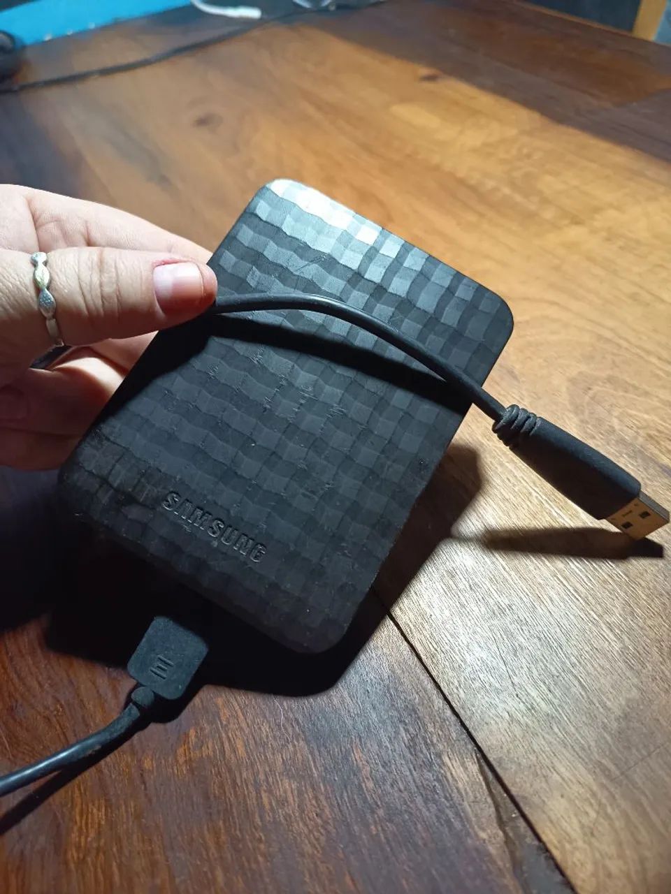 HD externo 1 terá Samsung 