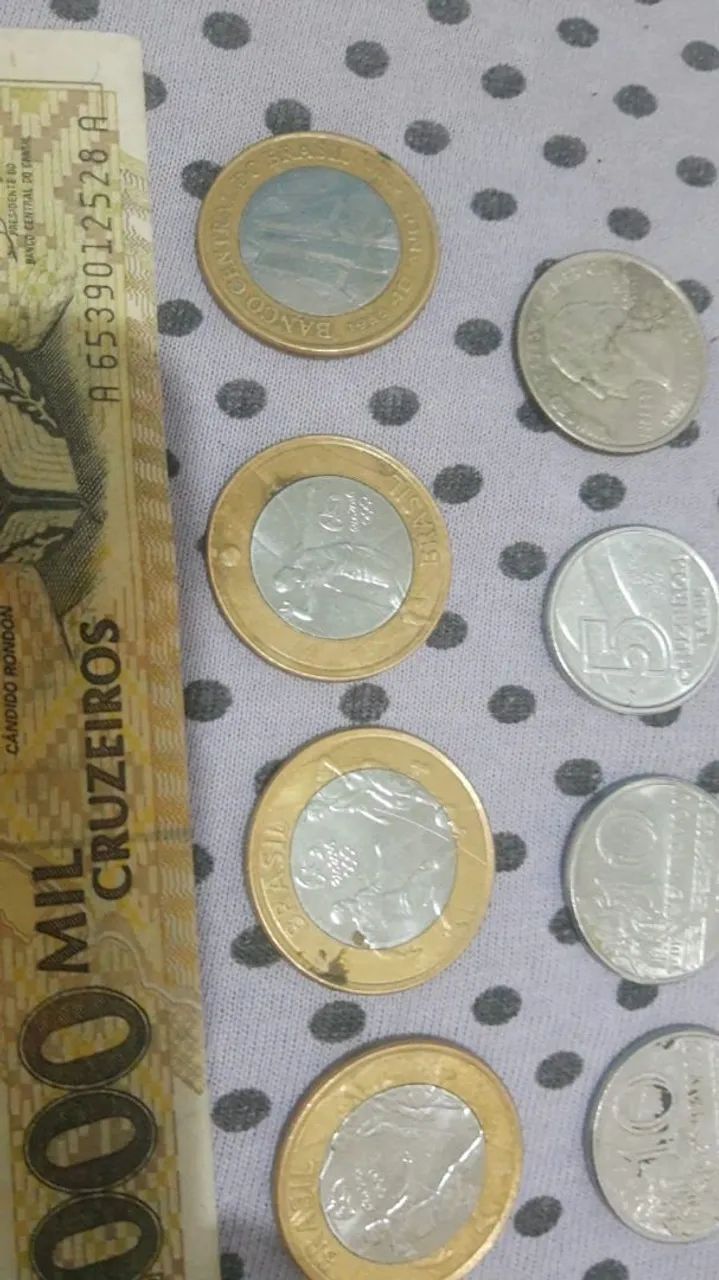 Notas e moedas antigas - Foto 2