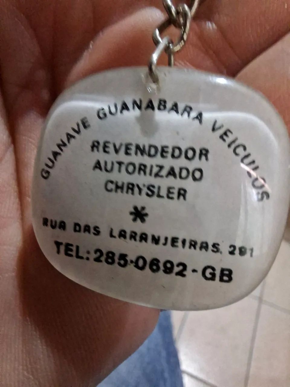 Chaveiro antigo chrysler - Foto 2