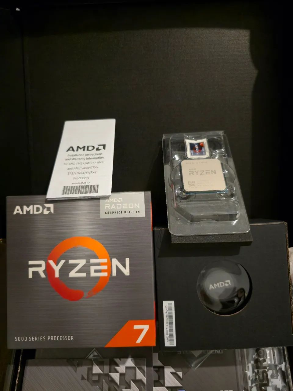 Processador AMD Ryzen 7 5700G (Com Vídeo Integrado) - Caixa e NF