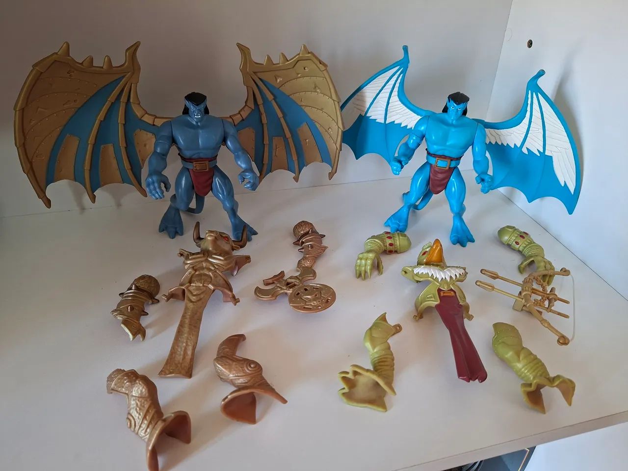 Bonecos Gárgulas limitados Goliath com armaduras - Foto 5
