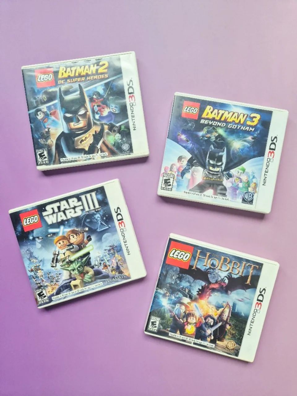 Kit 4 Jogos Nintendo 3DS 