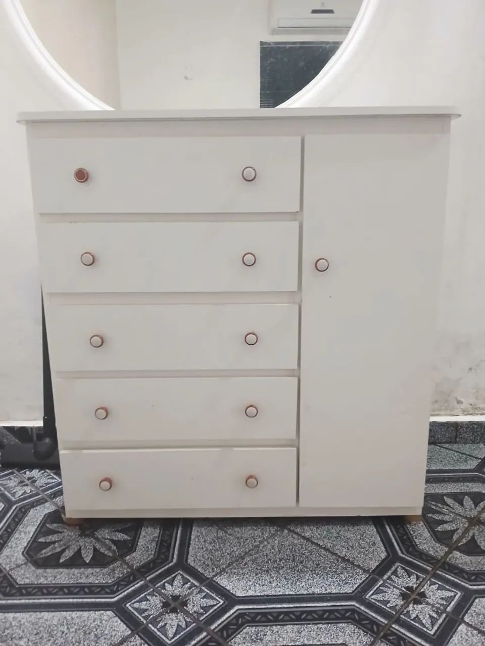 Cômoda infantil com sapateira 