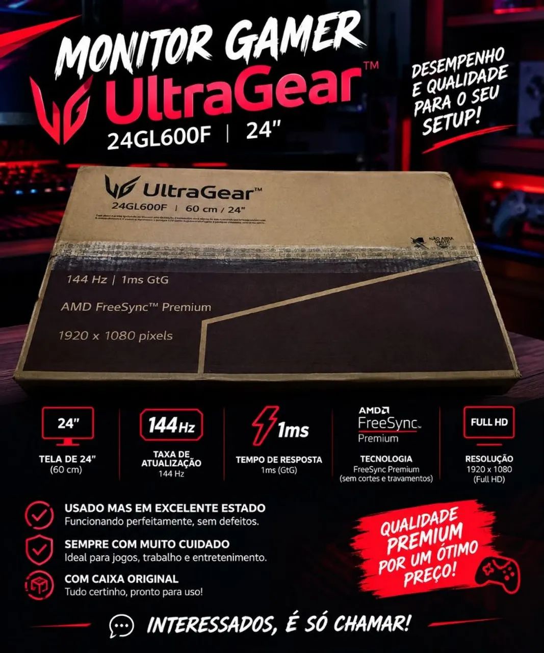 Monitor Gamer LG  - Foto 3