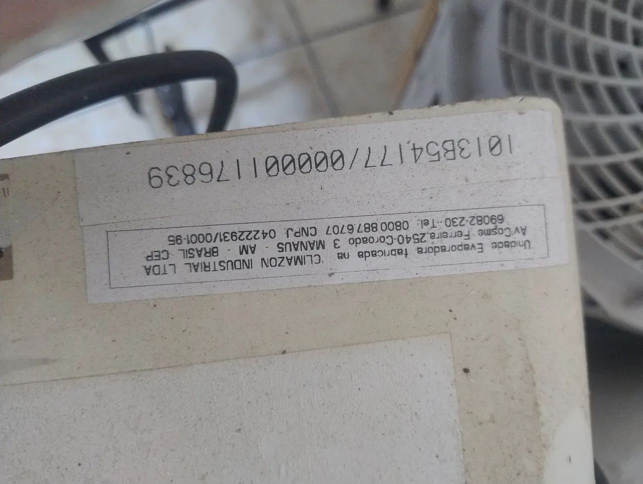 Ar condicionado funcionando bem 