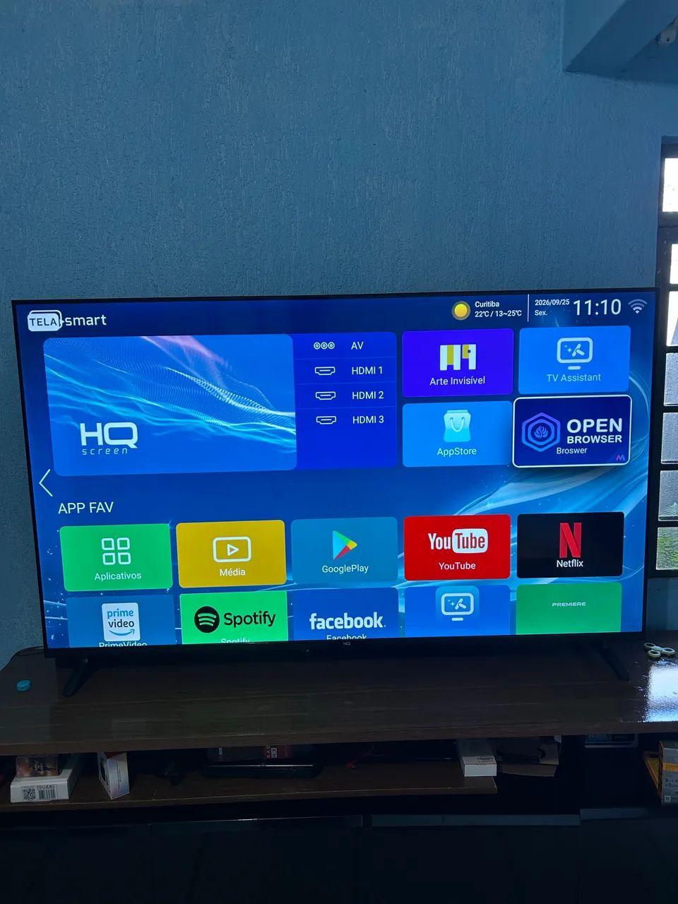 Tv HQ 65 polegadas 4K - Foto 4