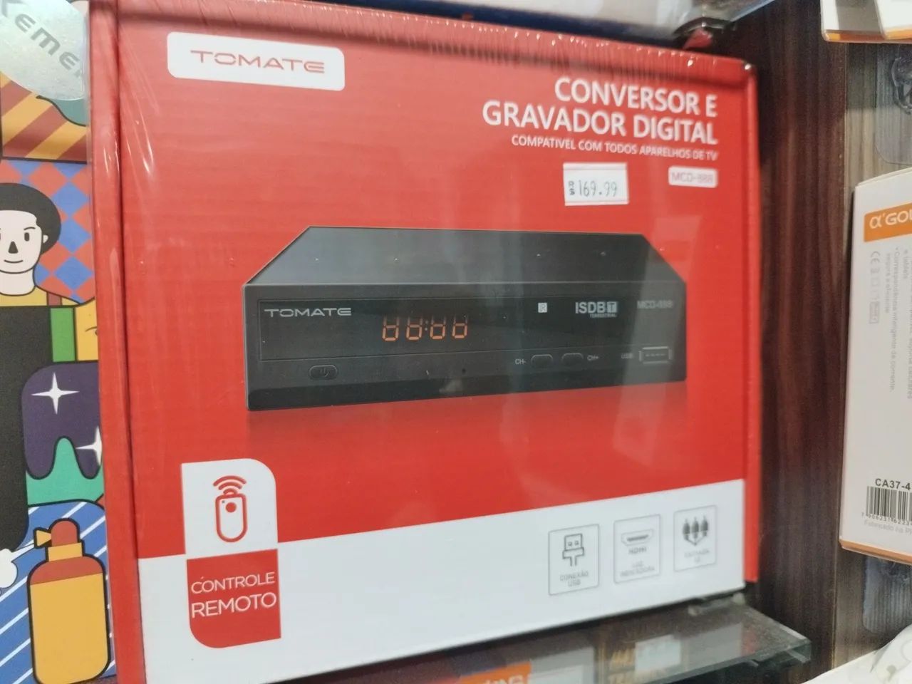 CONVERSOR E GRAVADOR DIGITAL DE TV TOMATE