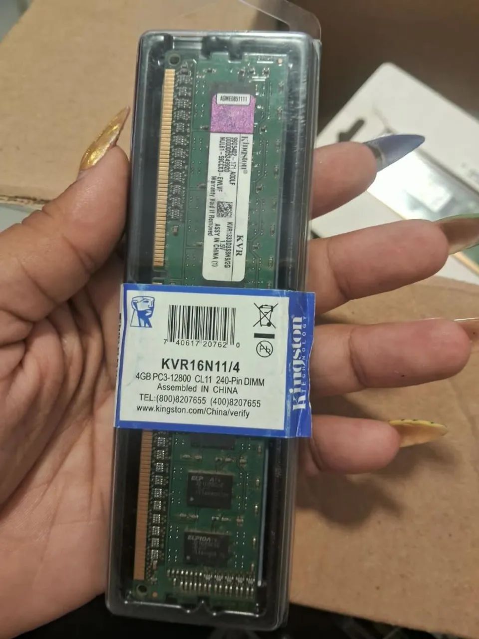 Memórias 2 e 4 Gb