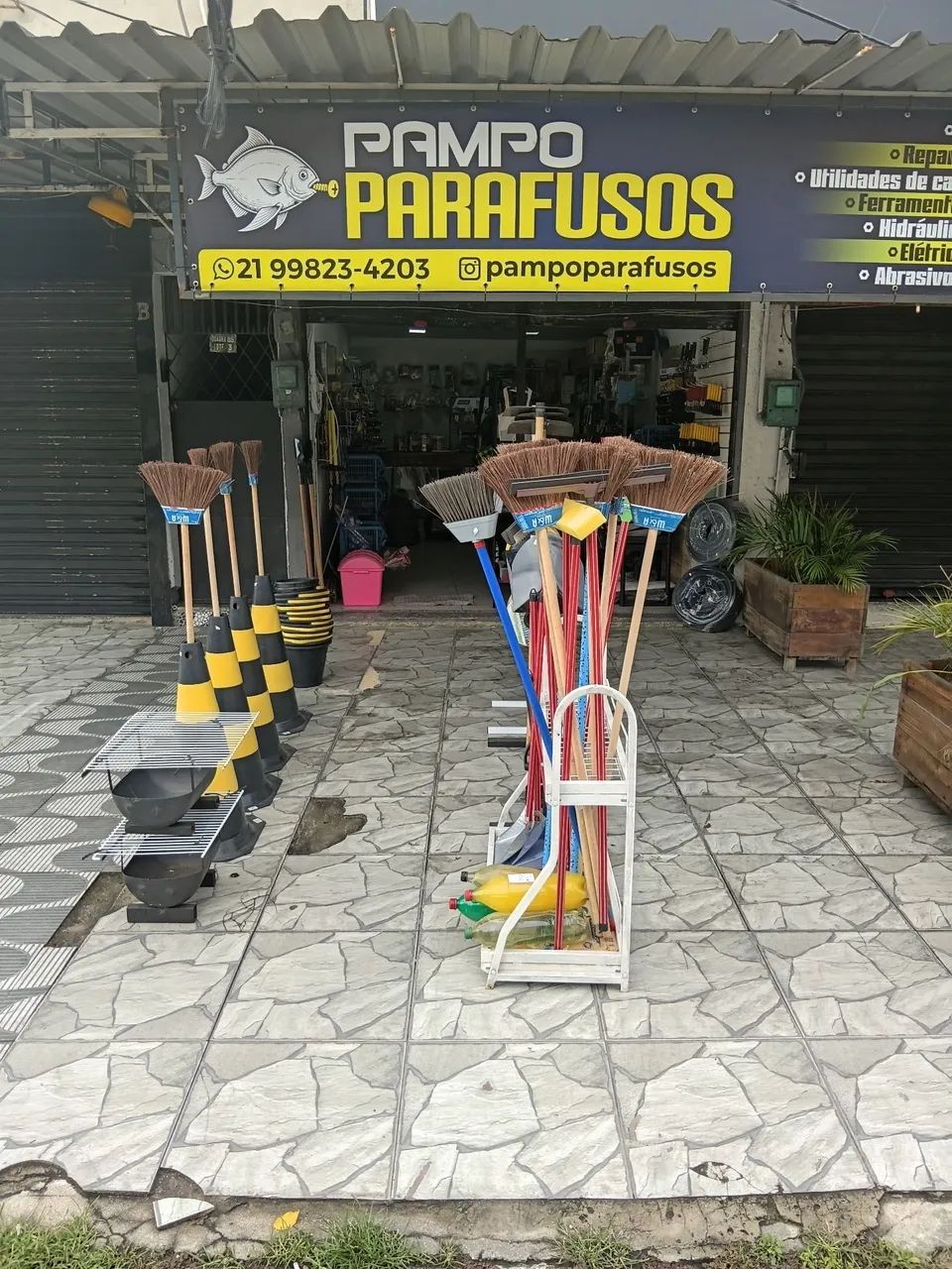 Passo ponto loja parafusos e abrasivos utilidades para o lar - Foto 4