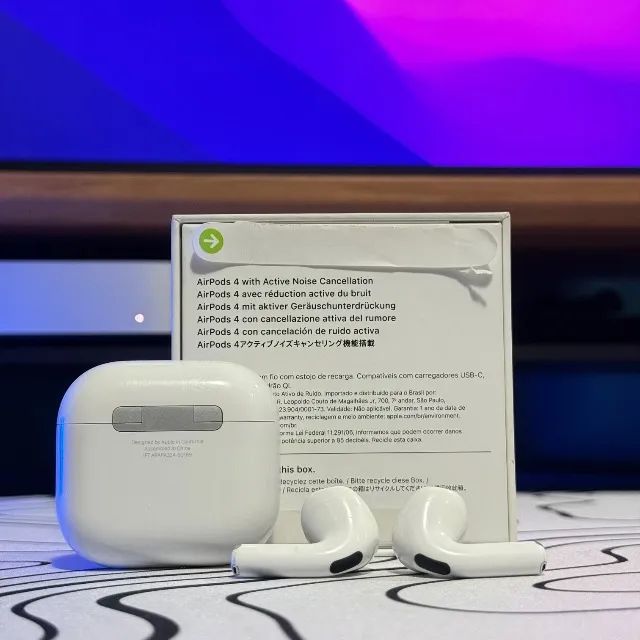 AirPods 4 ANC - Apple (Venda ou Troca) - Fones de Ouvido