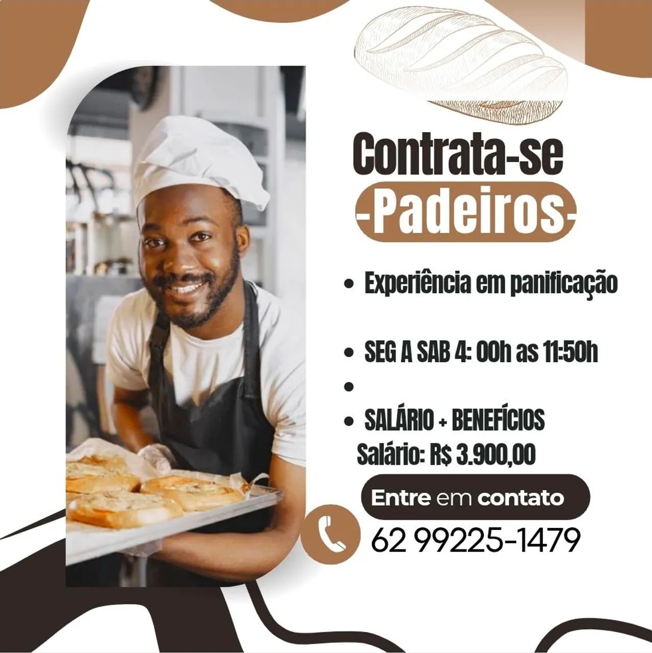 PADEIRO COM EXPERIÊNCIA 