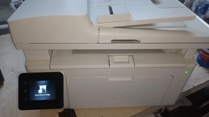 Impressora Multifuncional Monocromática Hp Laserjet Pro M132fw Cor Branco - Foto 4