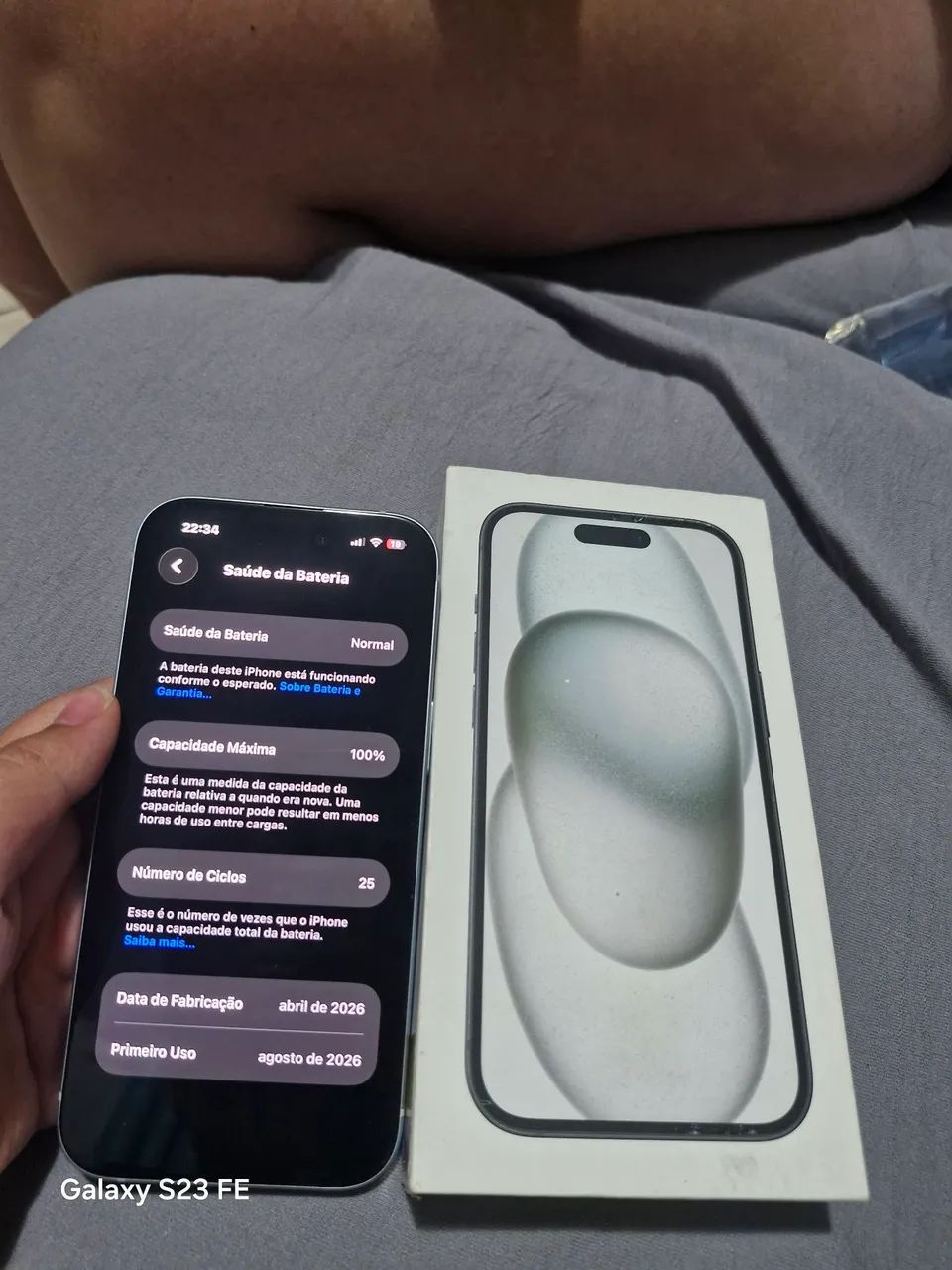 Vendo iPhone 15 duas semanas de uso - Foto 2