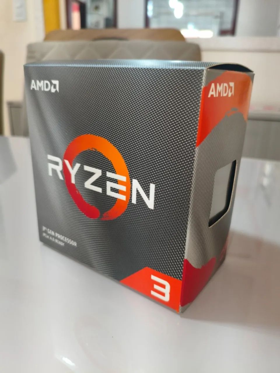 Processador Ryzen 3 3300x Com Cooler Box. NUNCA FEITO OVERCLOCK