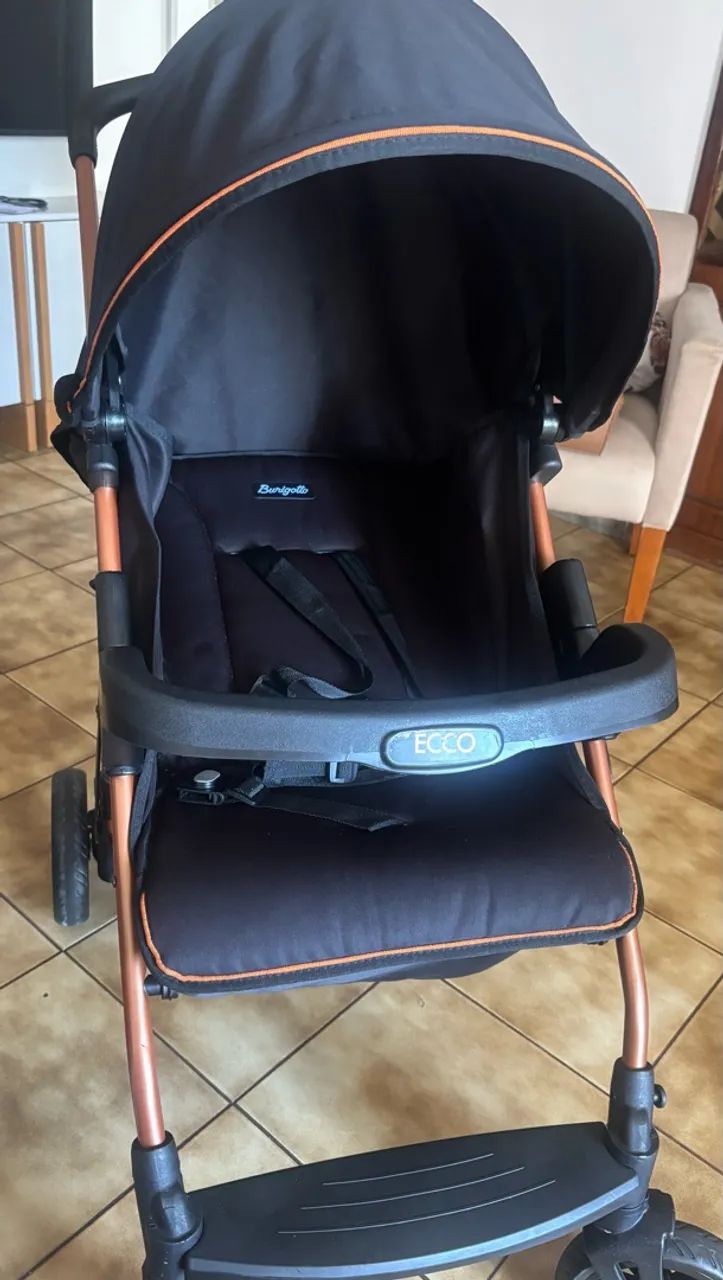Carrinho de bebê ecco borigotto  - Foto 3