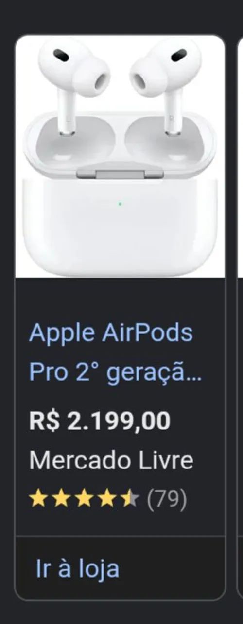 Air pods 2° geração original  - Foto 2