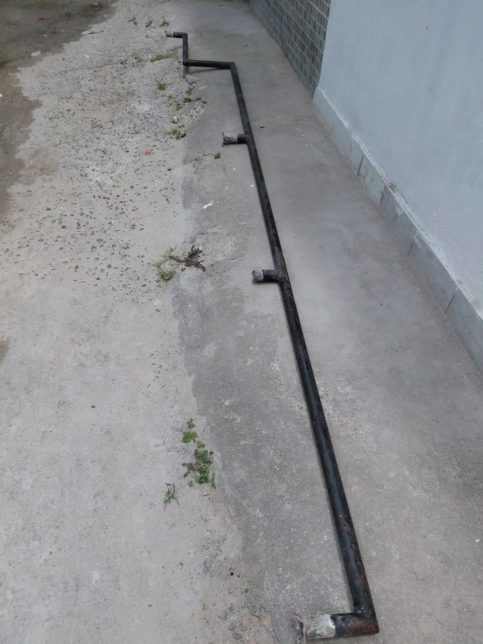 Corrimão de ferro 