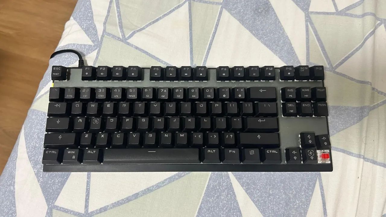 Teclado Mecânico Motospeed CK82 switch red - Foto 4