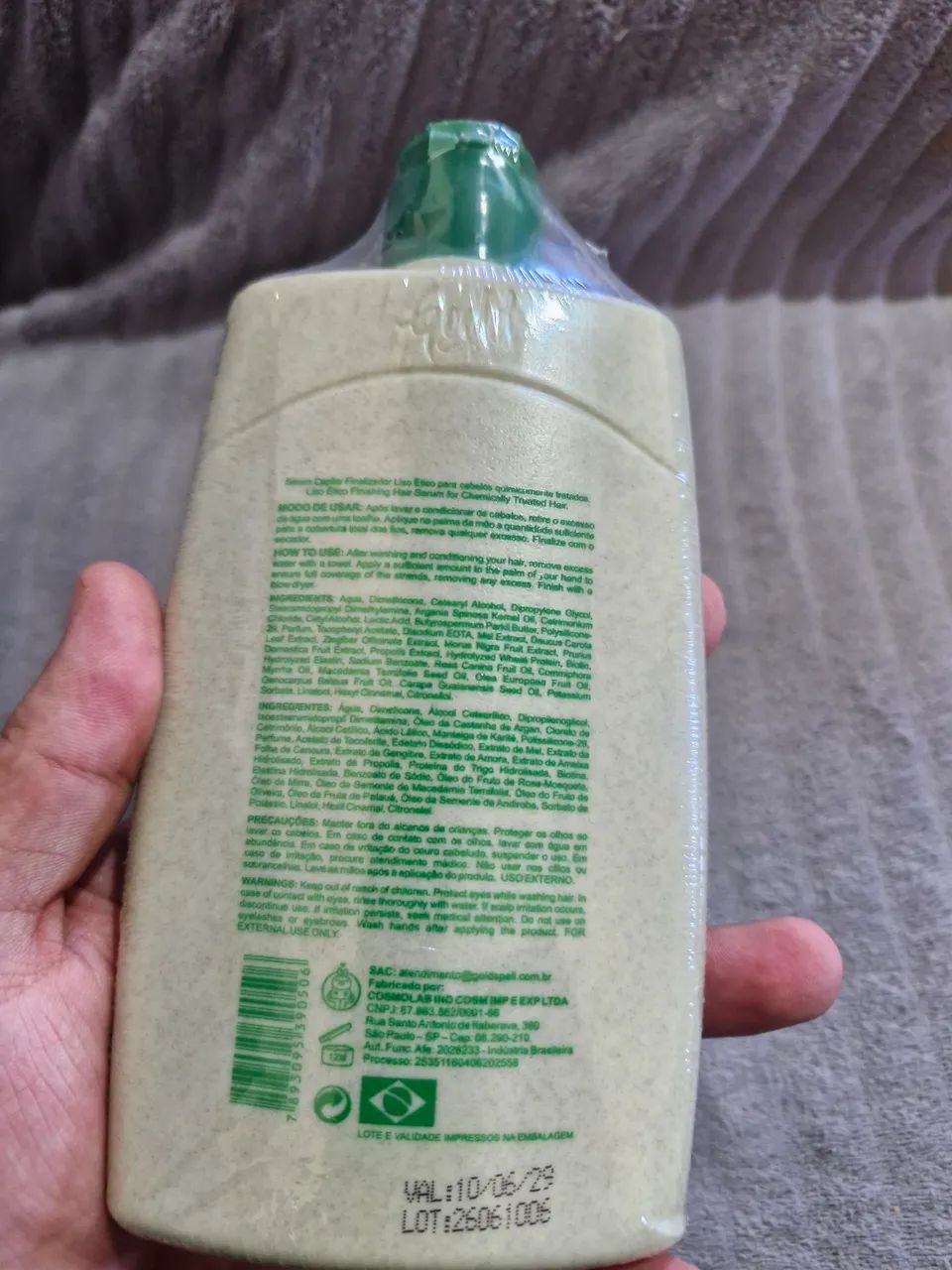 Sérum capilar finalizado pós química.  - Foto 2