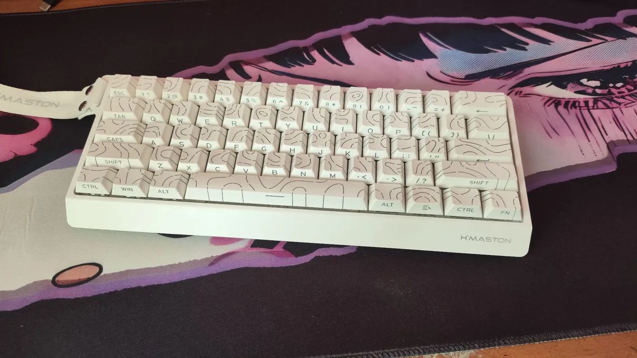 Teclado mecânico sem fio 60% hotswap