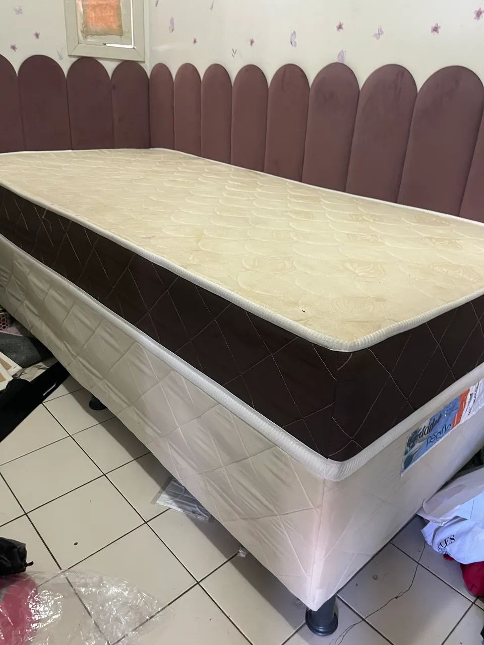 Cama Box solteiro NOVA