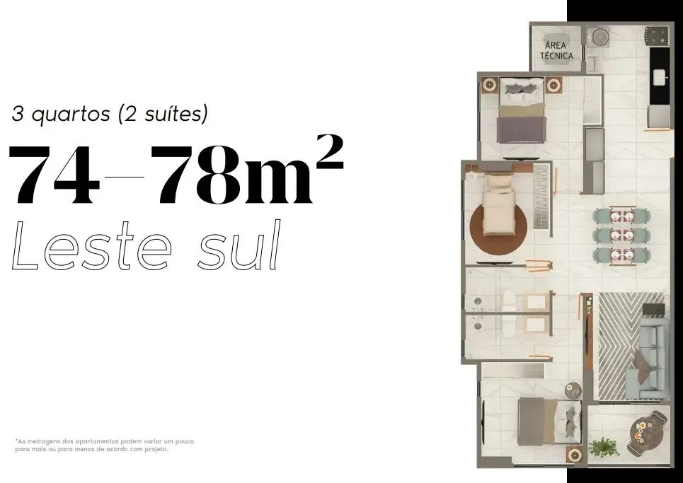 PLANTA 74m²