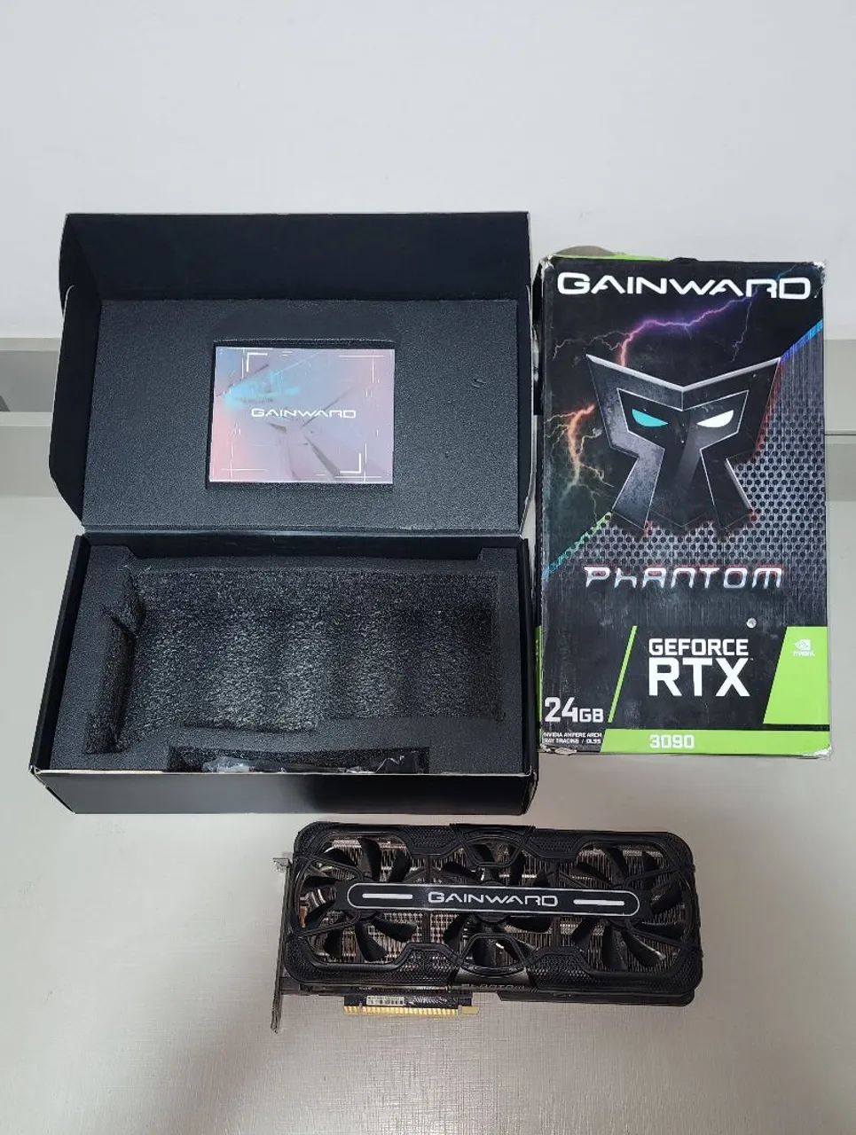 RTX 3090 Gainward Phantom 24GB GDDR6X - NVIDIA GeForce - Foto 2