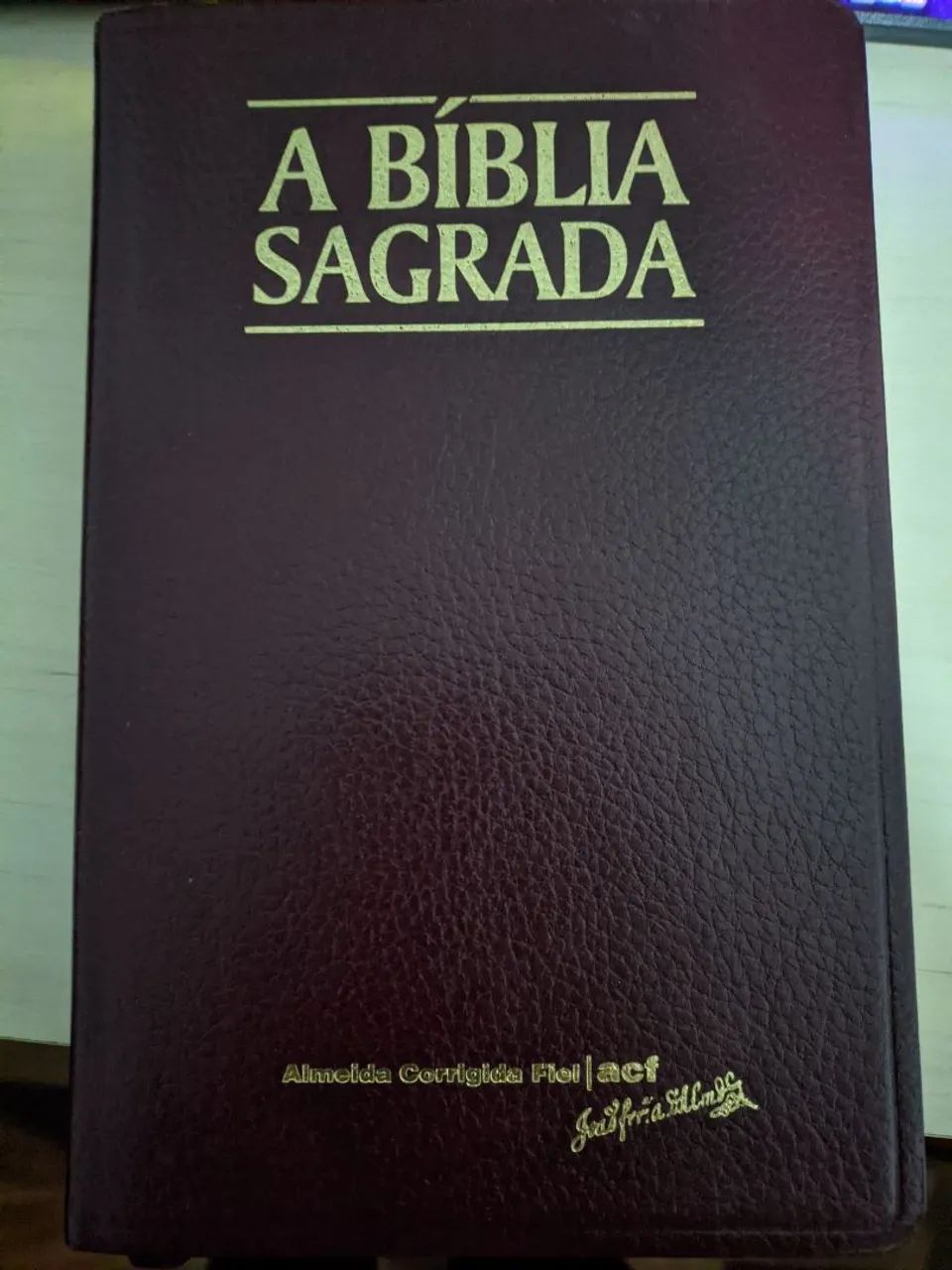 Bíblia ACF capa mole 