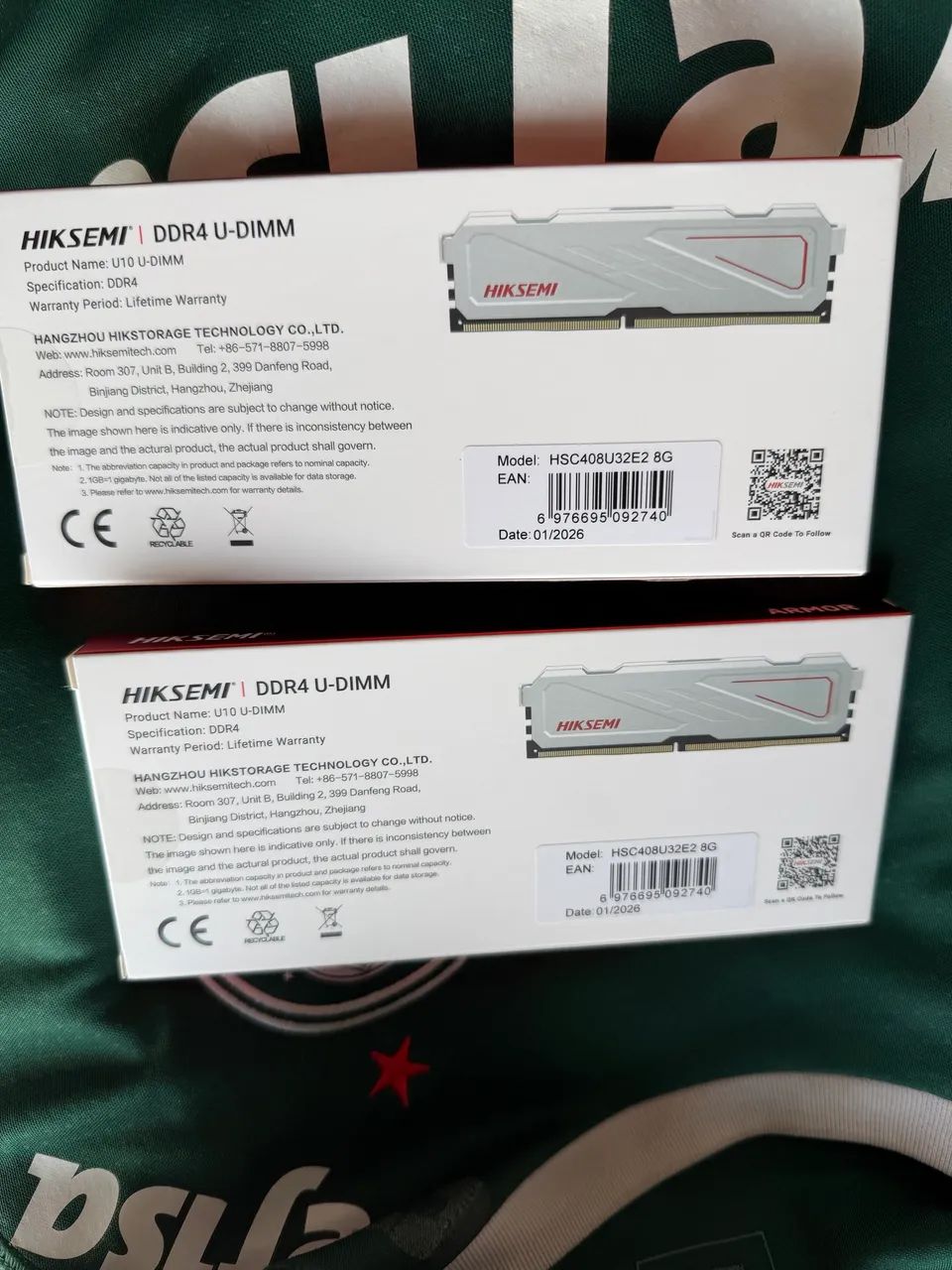 Memoria GAMER DDR4 8Gb Nova, Lacrada na Caixa  - Foto 5