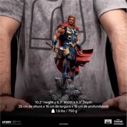Thor amor e trovão iron studios  - Foto 2
