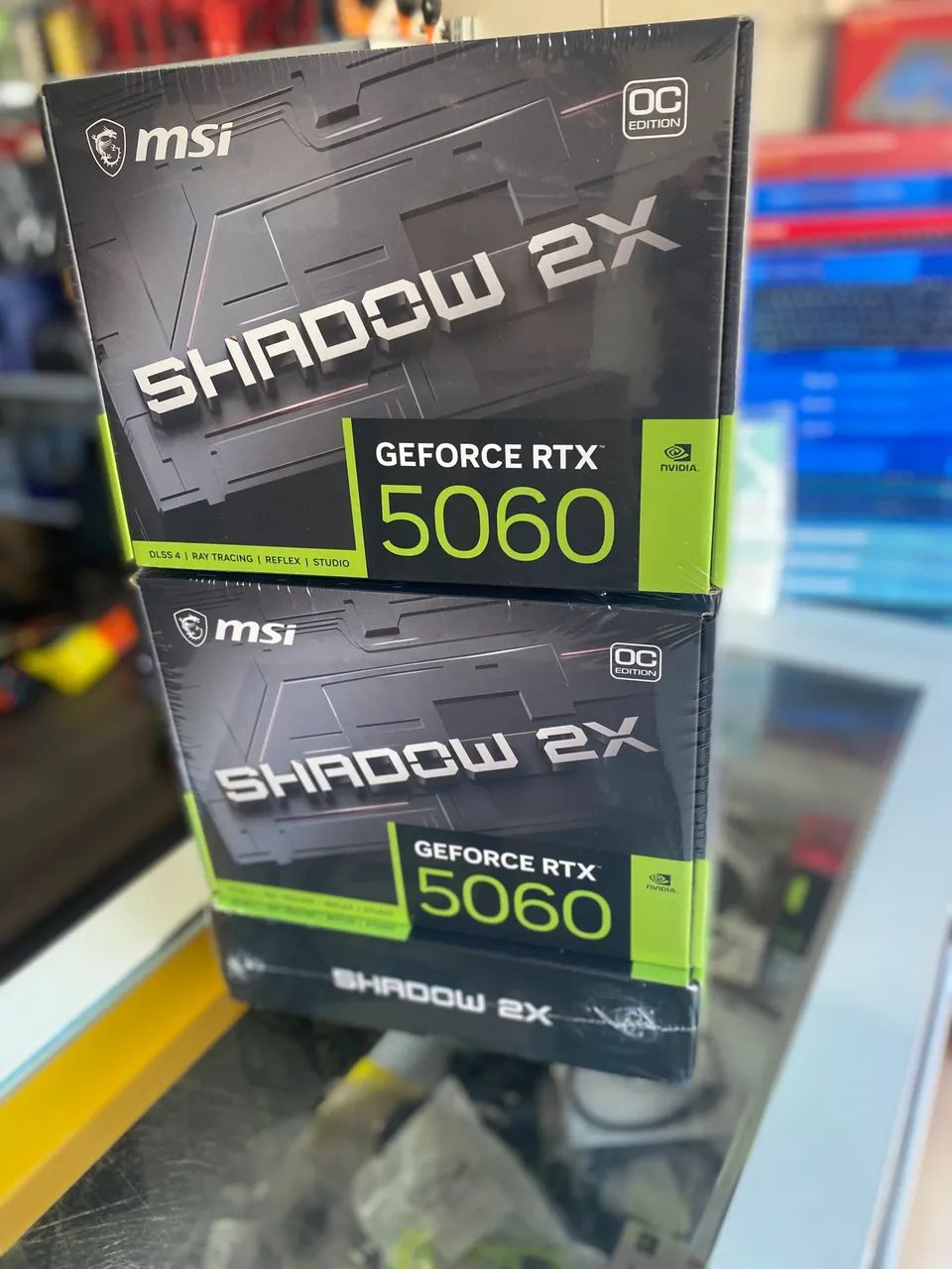 PLACA DE VIDEO MSI GEFORCE RTX 5060 SHADOW 2X OC 8GB GDDR7 912-V537-038  - Foto 4